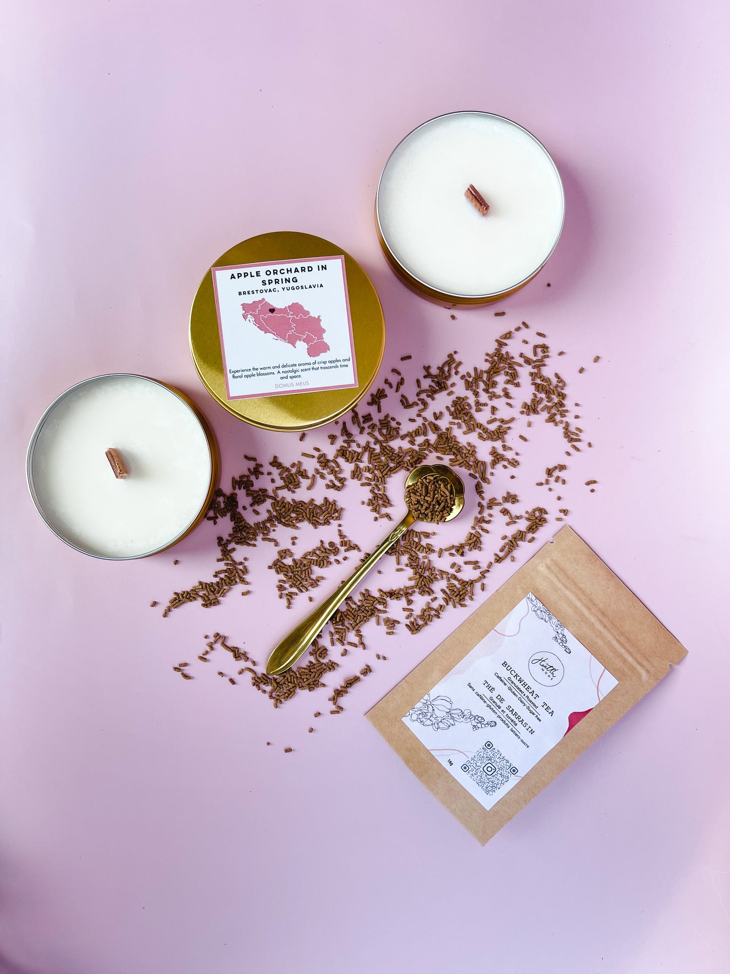 Mother’s Day Bundle - Buckwheat Tea and Candle